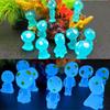 Glowing Alien Tree Spirit Resin Figurine - Creative Anime Micro Landscape Ornament