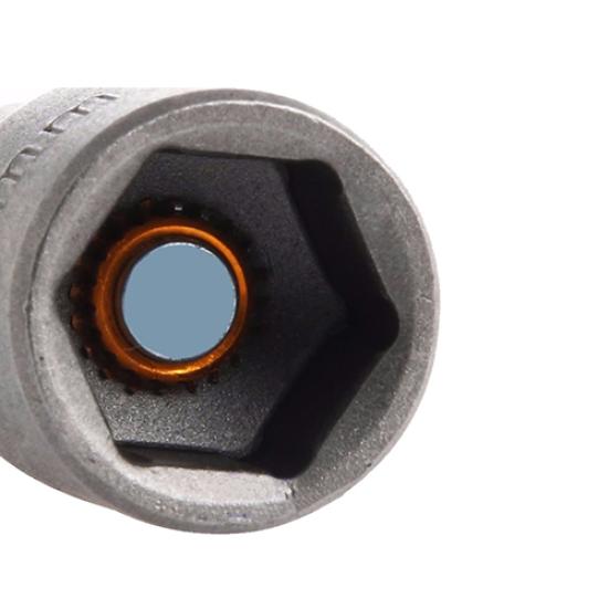 1Pc 6mm-19mm Hex Socket Sleeve Nozzle Magnetic Nut Driver Drill Bit Adapter Tool