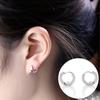 Koreanische Mode Glatte Mini-Ohrringe für Männer und Frauen