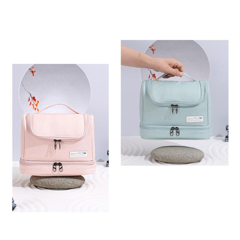Women Men Travel Wash Necessaries Cosmetic Bag Large Capacity Professional Dry And Wet Separation Case Toiletry Handbag