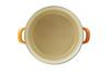 Le Creuset EOS Casserole, 20cm, Orange, Cast Iron, Enamel, Gas/Induction Compatible [Official Japanese Product]