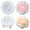 Stereo Peony Mold Resin Epoxy Crafts DIY Ornament Jewelry Candle Making Tool