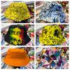 Bunte Graffiti-Print-Eimerhut vier Jahreszeiten Herren- und Damen-personalisierte Baseballkappen Europäische und amerikanische Mode Street Hip Hop Hut Trend