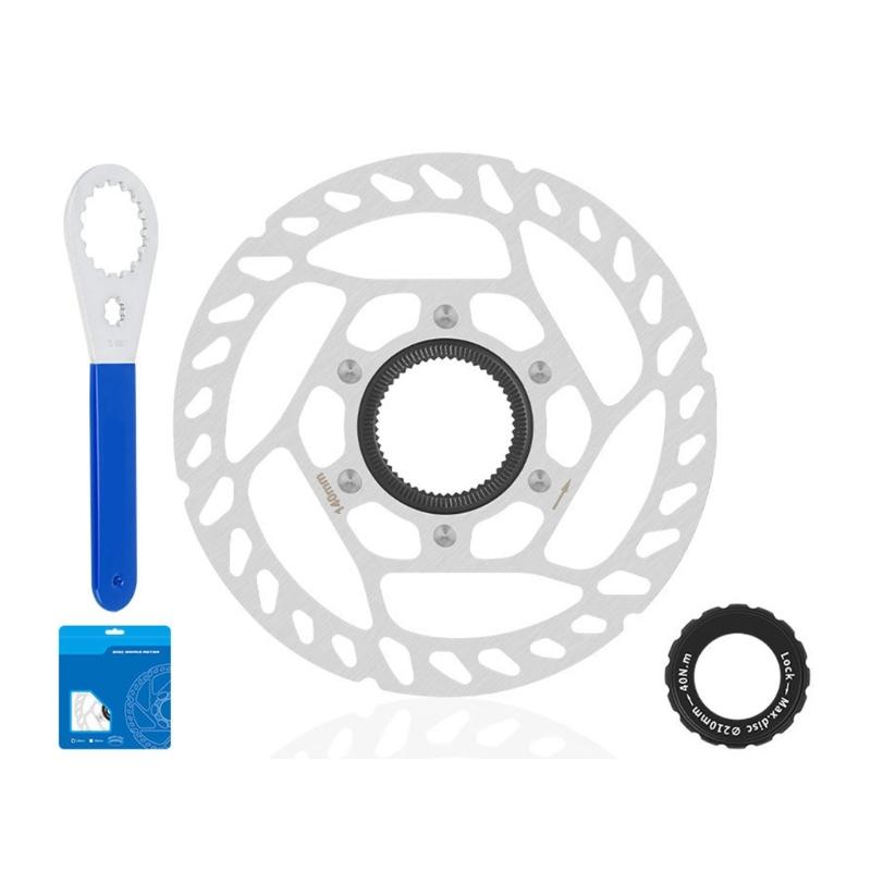Montain Bike Brake Disc Center Lock Rotors Stainless Steel Brake Rotors Scooters Bicycles Accessories
