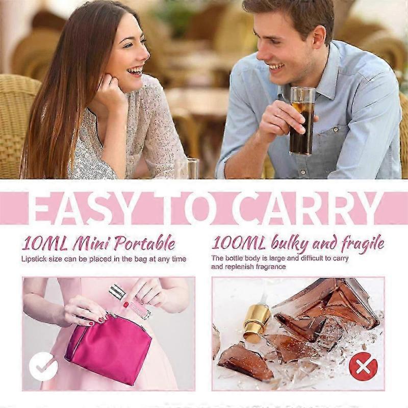 Pheromon Parfüm Rollerball Pheromonöl für Frauen, um Männer anzuziehen Lang anhaltender Duft