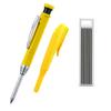Woodworking Mechanical Pencil, 2.8mm Solid Lead with Protective Cap, Deep Hole Marking Tool for Architects & Carpenters