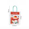 4pcs Christmas Stationery Gift Stationery Set with Handbag Students Rewards Coil Notebook Gel Pen Pendant Sticky Notes/Bookmarks