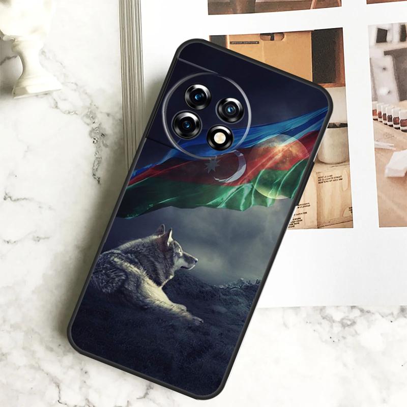 Azerbaijan Buta Flag Case For OnePlus 11 12 12R 9 10 Pro 10R 9R 8T 10T Nord CE 2 3 Lite 2T N10 N20 N30 CE4 Cover