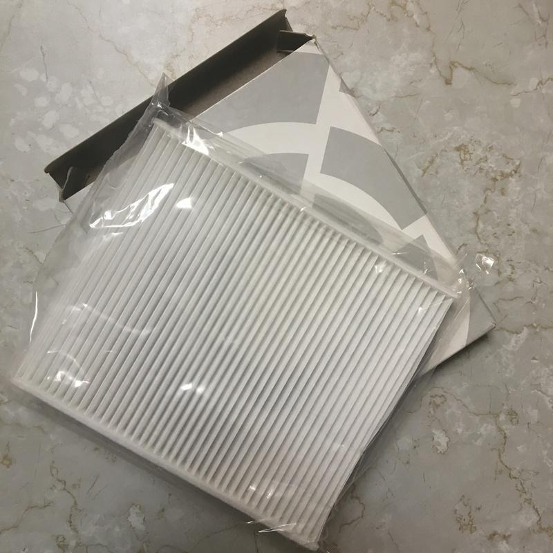 White Filter for BM E70 E71 F15 F16 X5 X6 64316945596 64319194098 M57 N52 N55 Recirculation Cabin Filter