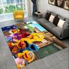 S-Sesame Street TV Cute Cartoon Carpet Rug for Bedroom Living Room Sofa Home Doormat Home Decor,Area Rug Non-slip Floor Mat Gift