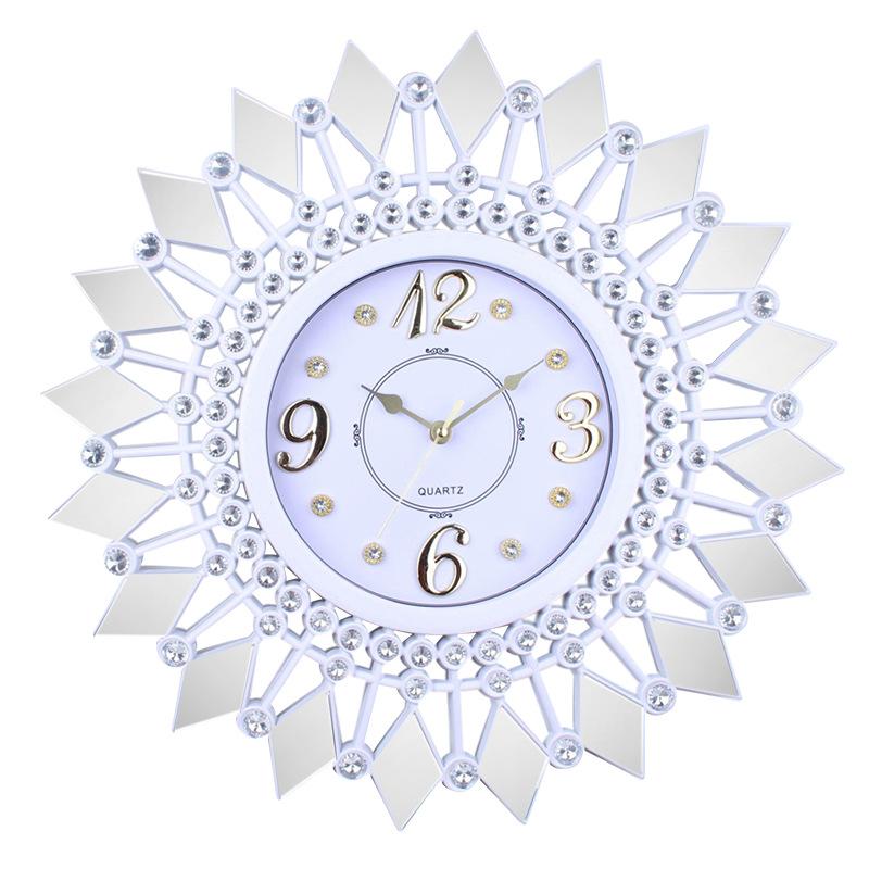 

Дзеркальний безшумний настільний годинник нового стилю, модний декоративний годинник для вітальні, креативний декоративний годинник, кварцовий настінний годинник для спальні 47CM style 4