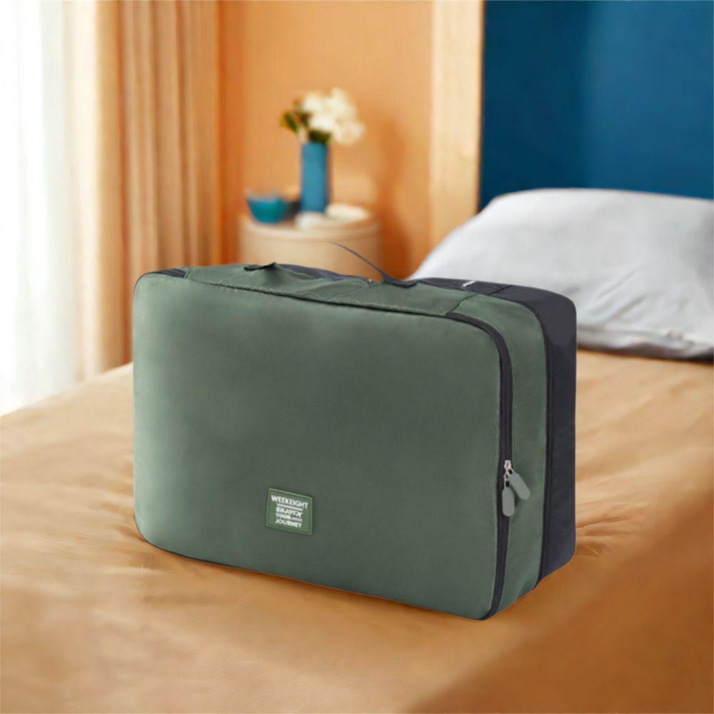 Dustproof Double-Layer Clothing Bag Large Capacity Down Jacket Storage Bag Travel
