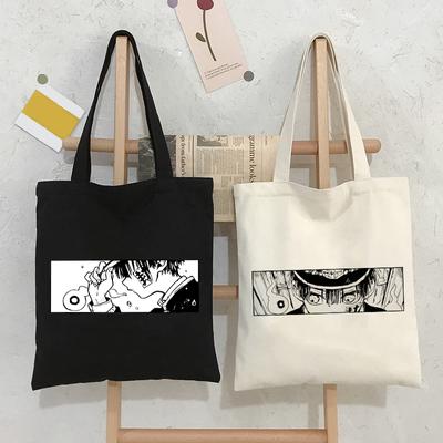 Anime Ground-bound boy Hanako-kun Borsa da donna Borsa in tela Shopper Harajuku Stile gotico Grande capacità Borsa a tracolla vintage Borsa a mano