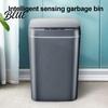 Automatic Lid Kitchen Bin Trash Can Touchless Waste 12L 14L 16L Capacity Waterproof Motion Slim Square for Bedroom Sensor Garbage Can with Bathroom,