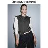 UR Women's Elegant Color-Block Faux Two-Piece Knit Cardigan