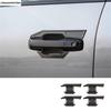 Car Door Handle Bowl / Rearview Mirror / Rear Tail Light Cover Trim For BYD Leopard 5 2024 2025 5D Carbon Fiber Look Accessories