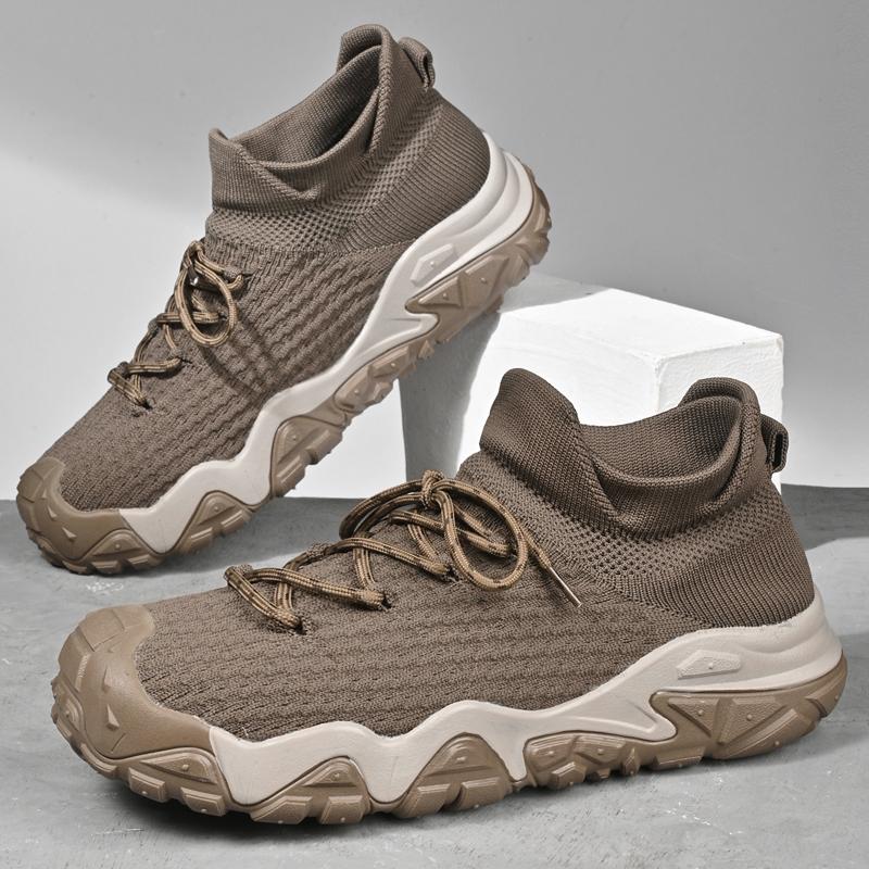 Fashion Thick Bottom Design Antiskid Sneakers Fashion Lace-Up Driving Flats  New Handmade Casual Leather Men Outdoor Shoes