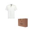 Burberry SS23 Men's Casual Pullover Short Sleeve Polo Shirt White 80675831