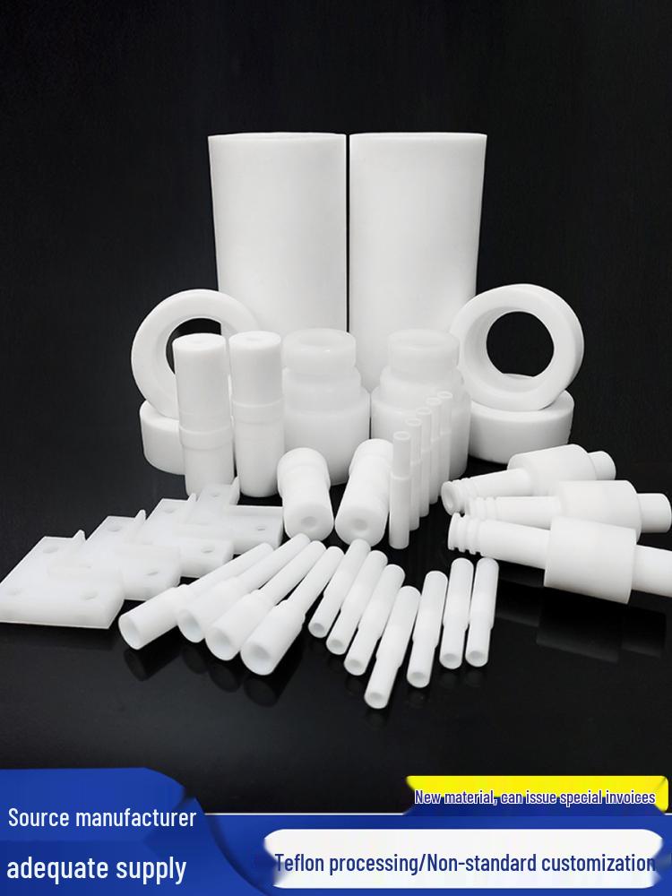 Black Anti-Static PTFE Teflon Rod and High-Temperature Resistant Sheet for Custom Molds