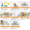 Decoyocar Honda Motor Company Letter Sticker Panda Sticker Cool Cute