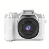 Digital Camera 1080P 48MP 2.4 Inch Screen 18x Zoom Autofocus Camera with Fill Light Keychain for Portrait Landscape