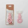 Children's U-Shaped Silicone Toothbrush with Soft Bristles for Toddlers and Kids