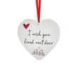 Heart Hanging Ornament Acrylic I   You Lived Next Door Christmas Tree Decorations for Valentine s Day Anniversary New
