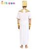 Elegant Unisex Egyptian Pharaoh And Queen Costume For Theatrical Events And Parties