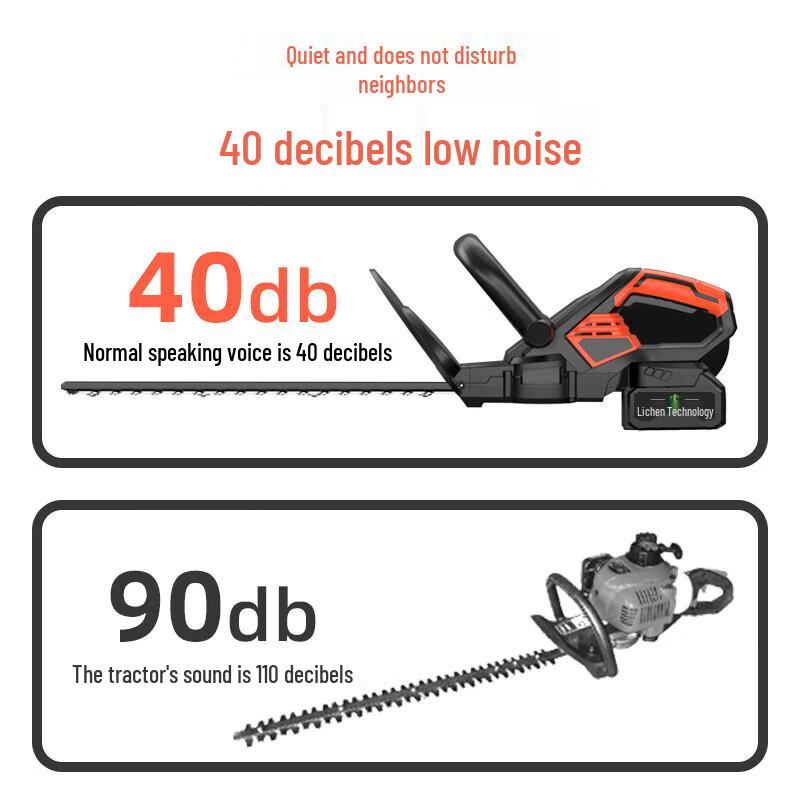 Licen Cordless Electric Hedge Trimmer CN plug (adapter included)