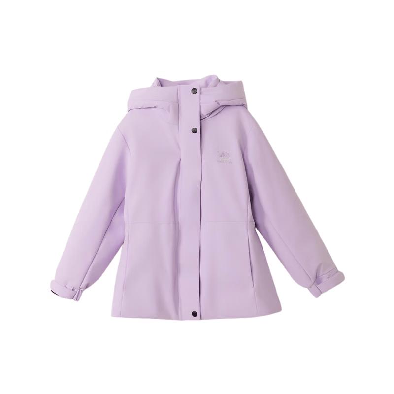 Desa Girls' Winter Outdoor Hooded Down Jacket