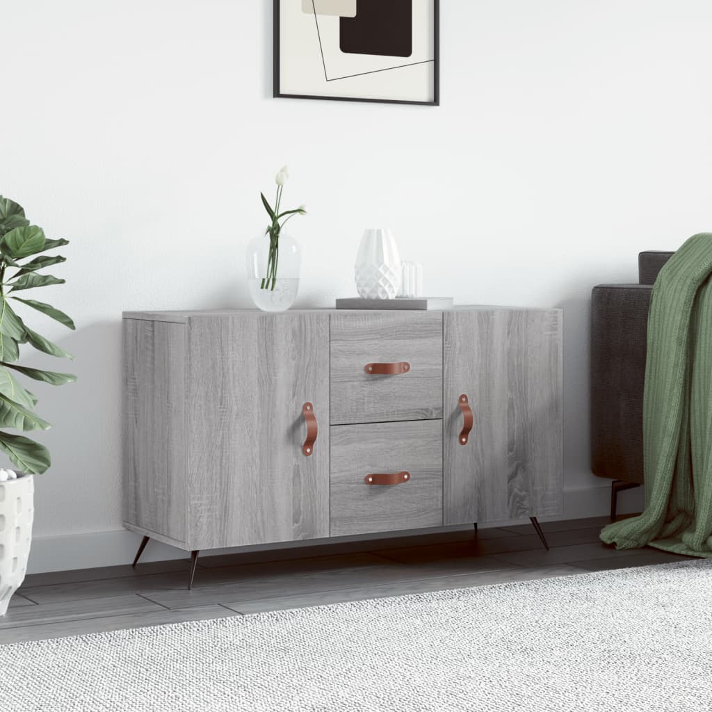 Sideboard Gray Sonoma 100x36x60 cm Particleboard