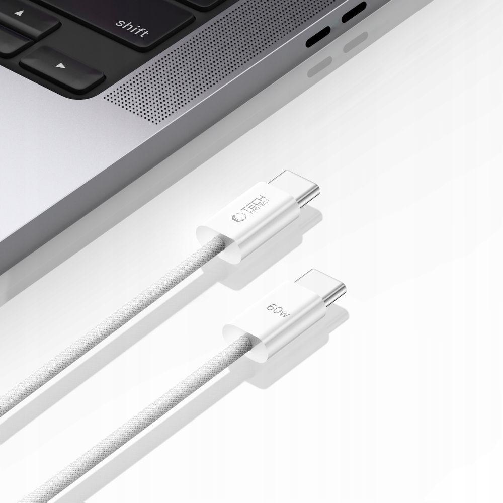 Tech-Protect Ultraboost Classic Type-C Cable Pd60W/3A 100Cm White