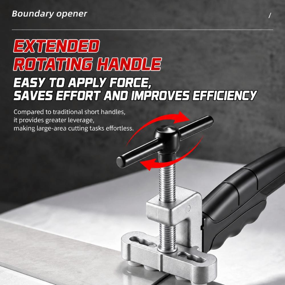 Hand Held Glass Cutting Tool Compact Size Floor Work Tool Hand Held Kit  Wall Tile Fit