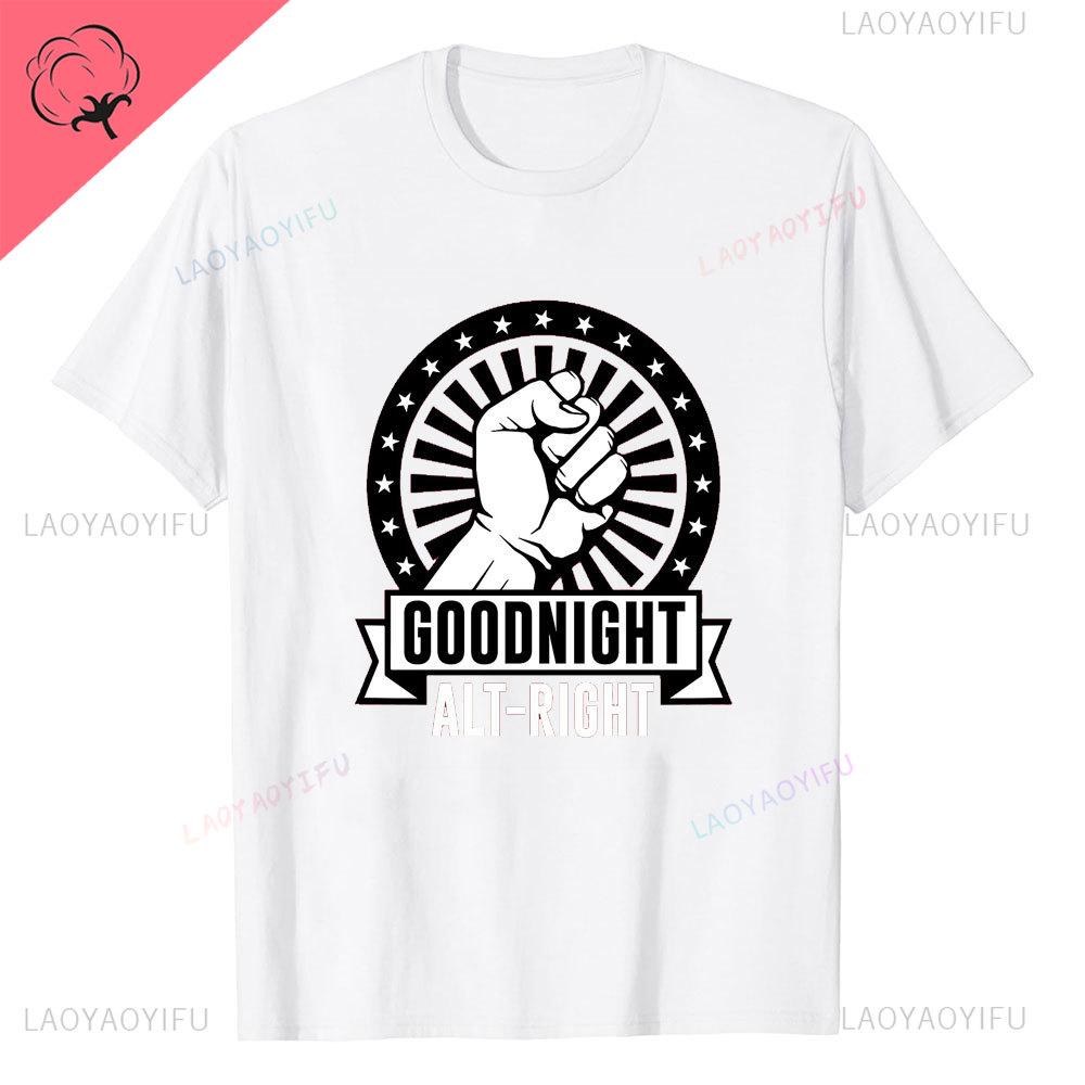 2025 New Arrival LE Good Night Left Side TShirt Men and Women Tee for Young Age and Middle Age Male and Lady Summer Popular Tops