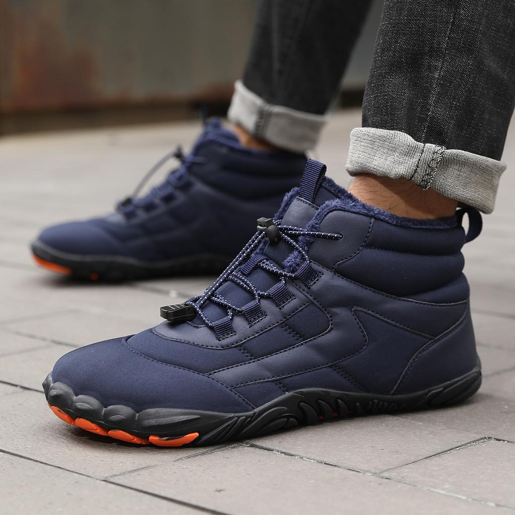 Cotton Boots Casual Cotton Shoes Piled and Thickened, Snow Boots Warm Couple High-top Cotton Shoes