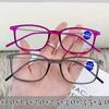 Ultralight HD Lens Reading Glasses Anti-blue Light Fashion Farsighted Glasses Women  Presbyopia Glasses Diopter +1.0 To +4.0