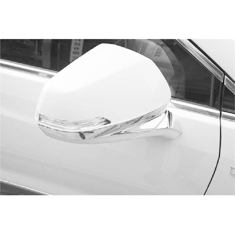 For Cadillac XT6 2020-2023 Chrome ABS Exterior Rear View Mirror Strip Cover Trim