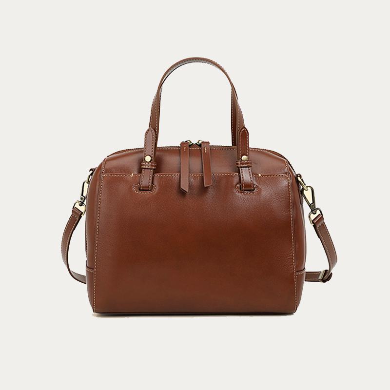 Genți de mână Boston din piele naturală pentru femei, genți de mână de designer la modă, tip pernă tote, genți de umăr crossbody pentru femei