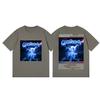 The Offspring Supercharge Album Poster Tshirt Fashion Punk Rock Short Sleeve T Shirts Men Women Casual Loose Cotton Tshirts