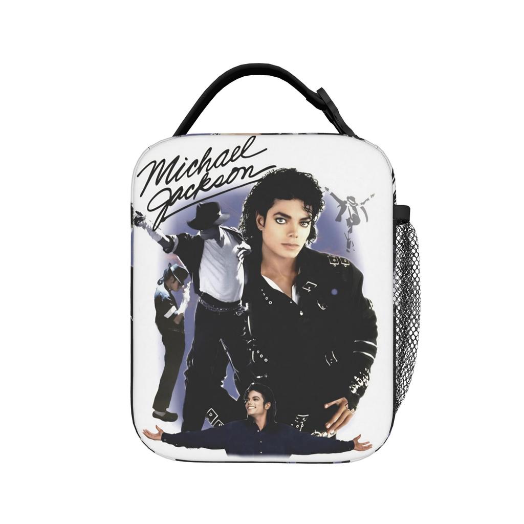 Singer Michael Jacksons MJ 2026 Thermal Insulated Lunch Bag for Office Portable Food Bag Men Women Thermal Cooler Lunch Boxes