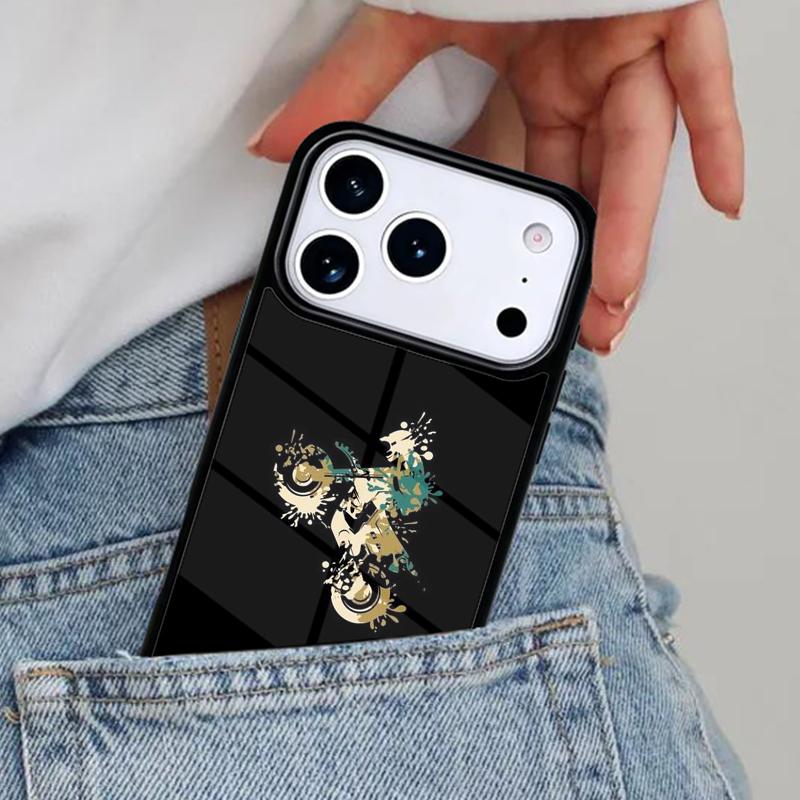 Freestyle Motocross Sport Phone Case for iPhone 16e 15 14 13 12 17 Pro Max Plus Air 17pro Cover Coque