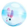 Peluche Interattivi Criceto Rotolante-Palla Attiva Coniglio Elettrico-Criceto Palla Rotolante Trasparente Giocattolo Esercizio Piccoli Animali