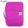 Travel A4 Portfolio Zipped Conference Folder Document Case Bag File Organizer Multi-function Conference Package