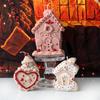 Christmas Candle Silicone Mold DIY 3D Cedar Christmas Tree Santa Mold Snowman House Design Gypsum Candle Making Holiday Decor