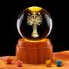 Thousand-Armed Guanyin 3D Laser Engraved Crystal Ball Night Light – Ideal Gift for Classmates or Best Friends' Birthdays