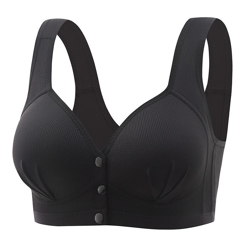 Large Size No Steel Ring Nursing Mother's Beautiful Back Underwear, Thin, Comfortable, Breathable, Gathering and Adjustable Mother Bra