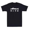 Catfish Meow Funny Catfishing Fishing Fisherman Gift Vintage Men's Black T-shirt