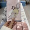 INS Fashionable Acrylic Keychain Set Cute Angel Girl Star Cartoon Charms Women Bag Charm Graduation Gift