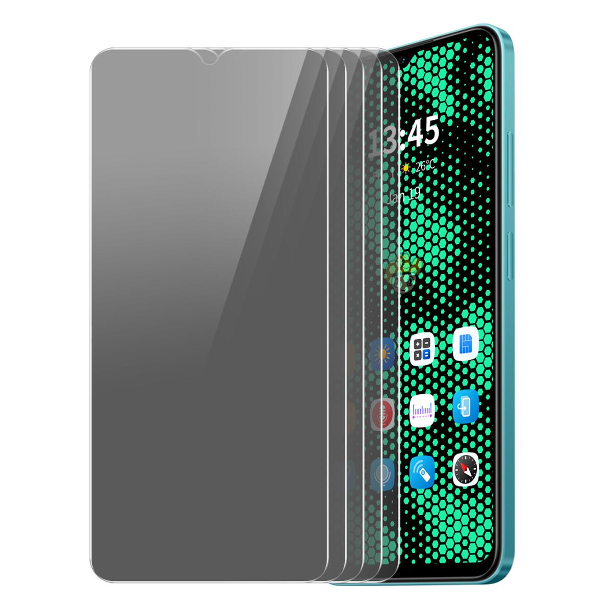 

ENKAY HAT PRINCE 5Pcs For Nokia C21 Plus 4G Anti Spy Screen Protector Invisible Privacy Type A