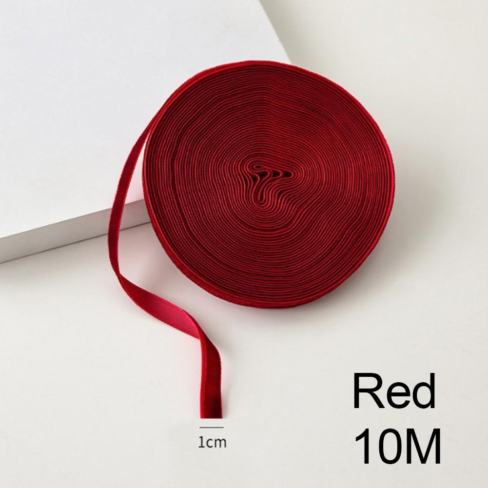 Perfekte Länge 10m Samtband Geeignet für alle Dekorationsbedürfnisse